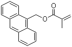 9-Anthracenylmethyl methacrylate molecular structure (CAS 31645-35-9)
