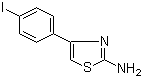 structure of CAS# 31699-14-6, 4-(4-Iodophenyl)thiazol-2-ylamine;4-(4-Iodophenyl)-1,3-thiazol-2-amine