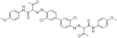 颜料黄 170分子结构 (CAS 31775-16-3)
