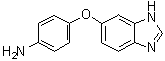 5-(4-Aminophenoxy)benzimidazole molecular structure (CAS 317830-22-1)