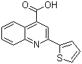 2-(Thiophen-2-yl)quinoline-4-carboxylic acid molecular structure (CAS 31792-47-9)