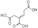 (2E)-2-Butene-1,2,4-tricarboxylic acid molecular structure (CAS 31795-12-7)