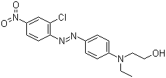Disperse Red 13 molecular structure (CAS 3180-81-2)
