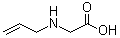 结构式 CAS# 3182-77-2, N-(2-丙烯基)甘氨酸