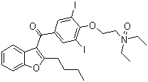 Amiodarone N-oxide molecular structure (CAS 318267-30-0)