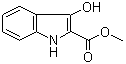 Methyl 3-hydroxyindole-2-carboxylate molecular structure (CAS 31827-04-0)