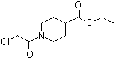 结构式 CAS# 318280-71-6, 1-(2-氯乙酰基)-4-哌啶甲酸乙酯