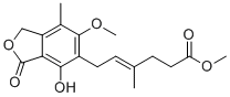 Methyl mycophenolate molecular structure (CAS 31858-66-9)