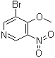 structure of CAS# 31872-76-1, 3-Bromo-4-methoxy-5-nitropyridine