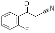 structure of CAS# 31915-26-1, 2-Fluorobenzoylacetonitrile;3-(2-Fluorophenyl)-3-oxopropionitrile