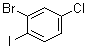 structure of CAS# 31928-44-6, 2-Bromo-4-chloro-1-iodobenzene;2-Bromo-1-iodo-4-chlorobenzene