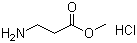 结构式 CAS# 3196-73-4, 3-氨基丙酸甲酯盐酸盐; beta-丙氨酸甲酯盐酸盐
