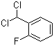 structure of CAS# 320-65-0, 2-Fluorobenzal chloride;1-(Dichloromethyl)-2-fluorobenzene