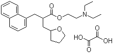 草酸萘呋胺分子结构 (CAS 3200-06-4)