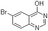 结构式 CAS# 32084-59-6, 6-溴-4-羟基喹唑啉