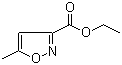结构式 CAS# 3209-72-1, 5-甲基异恶唑-3-甲酸乙酯