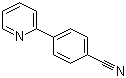 structure of CAS# 32111-34-5, 4-(2-Pyridyl)benzonitrile