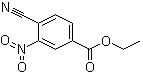 4-Cyano-3-nitrobenzoic acid ethyl ester molecular structure (CAS 321162-58-7)