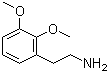 2,3-二甲氧基苯乙胺分子结构 (CAS 3213-29-4)