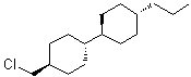 (trans,trans)-4-(Chloromethyl)-4'-propyl-1,1'-bicyclohexyl molecular structure (CAS 321308-90-1)