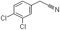 structure of CAS# 3218-49-3, 3,4-Dichlorophenylacetonitrile;3,4-Dichlorobenzyl cyanide