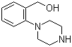2-(1-Piperazinyl)benzenemethanol molecular structure (CAS 321909-01-7)