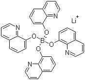 Lithium tetra(8-hydroxyquinolinato)boron molecular structure (CAS 322727-85-5)