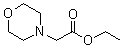 4-吗啉乙酸乙酯分子结构 (CAS 3235-82-3)