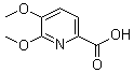 5,6-Dimethoxypyridine-2-carboxylic acid molecular structure (CAS 324028-89-9)