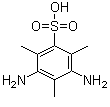 结构式 CAS# 32432-55-6, 2,4,6-三甲基-3,5-二氨基苯磺酸