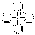 structure of CAS# 3244-41-5, Potassium tetraphenylborate;Potassium tetraphenylboride