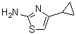 2-Amino-4-cyclopropylthiazole molecular structure (CAS 324579-90-0)
