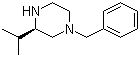 (S)-N4-Benzyl-2-isopropylpiperazine molecular structure (CAS 324748-62-1)