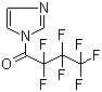 structure of CAS# 32477-35-3, N-Heptafluorobutyrylimidazole;1-(2,2,3,3,4,4,4-Heptafluoro-1-oxobutyl)-1H-imidazole