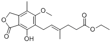 Ethyl Mycophenolate molecular structure (CAS 32483-51-5)