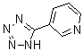 结构式 CAS# 3250-74-6, 3-(1H-四唑-5-基)吡啶