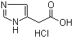 结构式 CAS# 3251-69-2, 1H-咪唑-5-乙酸盐酸盐