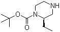 structure of CAS# 325145-35-5, (S)-1-N-Boc-2-ethylpiperazine;(S)-1-[(1,1-Dimethylethoxy)carbonyl])-2-ethylpiperazine; tert-Butyl (2S)-2-ethylpiperazine-1-carboxylate