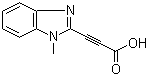 1-Methyl-2-benzimidazolepropiolic acid molecular structure (CAS 32544-99-3)