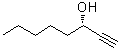 (S)-1-Octyn-3-ol molecular structure (CAS 32556-71-1)