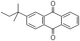 结构式 CAS# 32588-54-8, 2-叔戊基蒽醌
