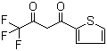 structure of CAS# 326-91-0, Thenoyltrifluoroacetone;2-Thenoyltrifluoroacetone; 4,4,4-Trifluoro-1-(2-thienyl)-1,3-butanedione