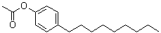 4-壬基苯基乙酸酯分子结构 (CAS 32604-44-7)