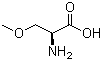 (S)-2-Amino-3-methoxypropanoic acid molecular structure (CAS 32620-11-4)