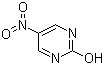 结构式 CAS# 3264-10-6, 2-羟基-5-硝基嘧啶