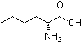 structure of CAS# 327-56-0, D-Norleucine;D-2-Aminohexanoic acid; D-2-Amino-n-caproic acid