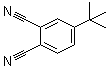 4-叔丁基邻苯二甲腈分子结构 (CAS 32703-80-3)