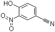 4-羟基-3-硝基苯甲腈分子结构 (CAS 3272-08-0)