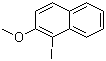 1-Iodo-2-methoxynaphthalene molecular structure (CAS 32721-21-4)