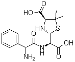 alpha-Aminobenzylpenicilloic acid molecular structure (CAS 32746-94-4)